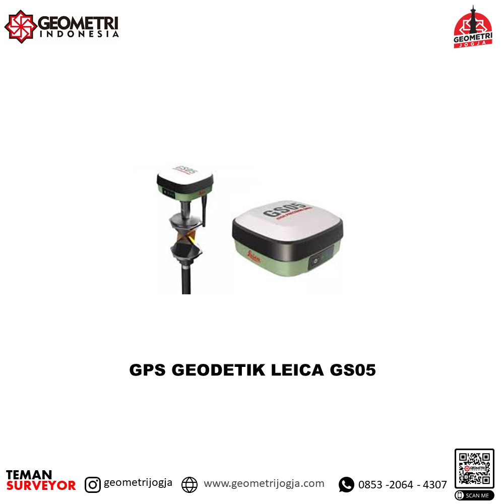 GPS GEODETIK LEICA GS05